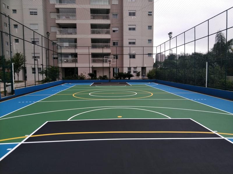 Quadras poliesportivas